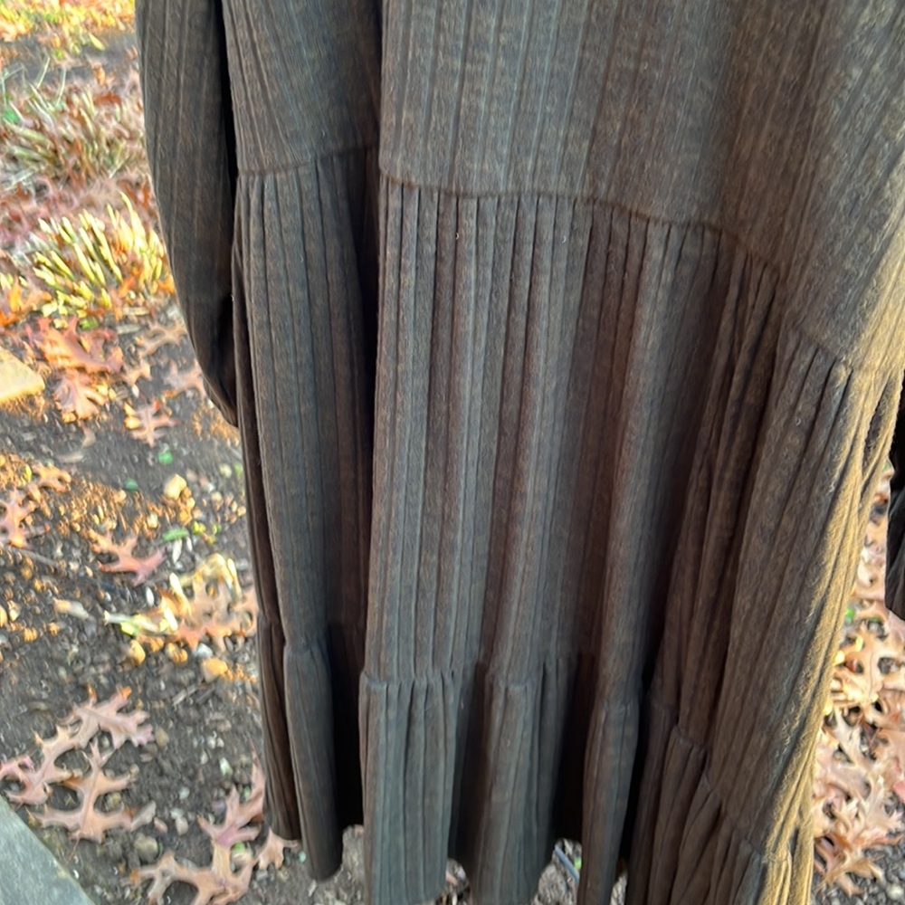 Torrid Dress Dark olive green EUC - Picture 4 of 5